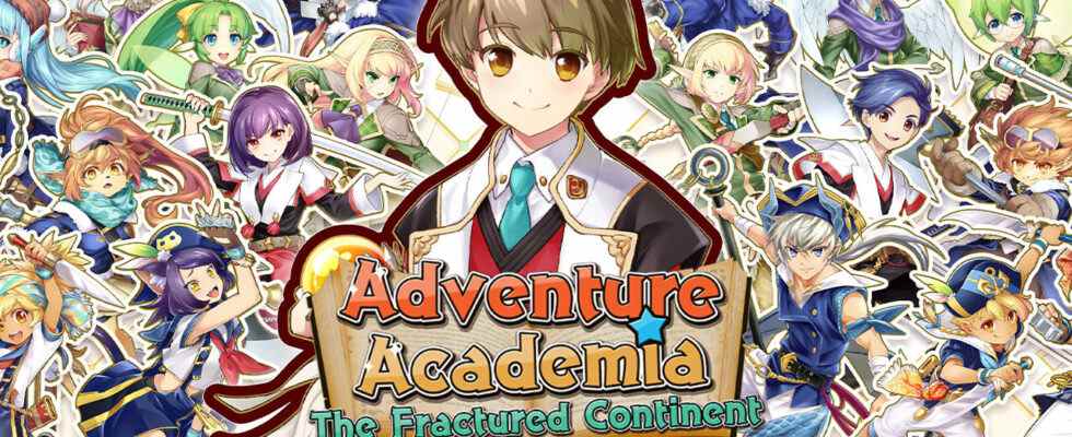 Adventure Academia: The Fractured Continent arrive dans l'ouest en 2022