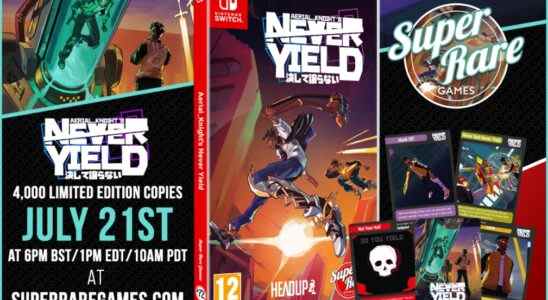 Aerial Knight's Never Yield obtient une sortie physique sur Switch