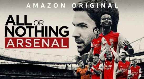 'All or Nothing: Arsenal': Prime Video sort une bande-annonce et une date de première (VIDEO)