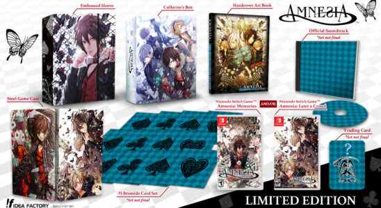 Amnesia: Memories and Amnesia: Later X Crowd for Switch sera lancé le 20 septembre dans l'ouest