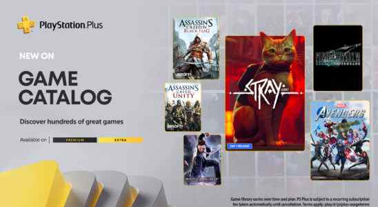 Annonce des jeux PlayStation Plus Game Catalog et Classics Catalog pour juillet 2022
