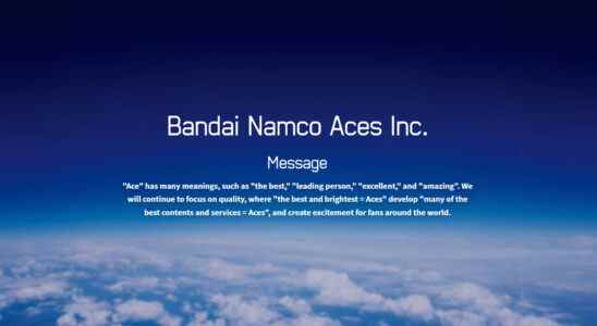 Bandai Namco et ILCA créent Bandai Namco Aces