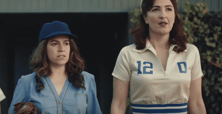 A League of Their Own, D'Arcy Carden and Abbi Jacobson