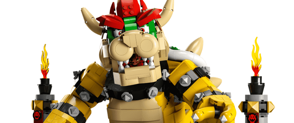 Bowser est maintenant un énorme kit LEGO Mario de 2 807 pièces
