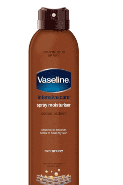 Vaseline Intensive Care Cocoa Radiant Spray Hydratant
