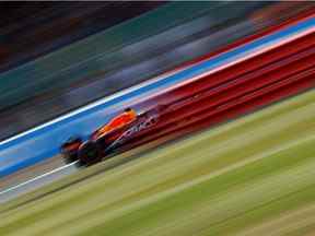 Formule 1 F1 - Grand Prix de Grande-Bretagne - circuit de Silverstone, Silverstone, Grande-Bretagne - 1er juillet 2022 Max Verstappen de Red Bull pendant l'entraînement