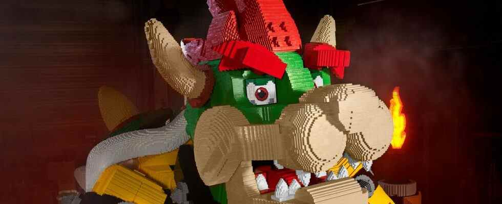 Comic-Con 2022 : LEGO va dévoiler un Bowser de 14 pieds de haut composé de près de 700 000 briques