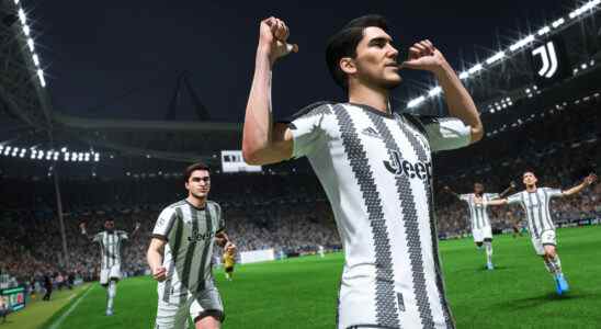 EA re-signe la Juventus de Konami en exclusivité FIFA 23