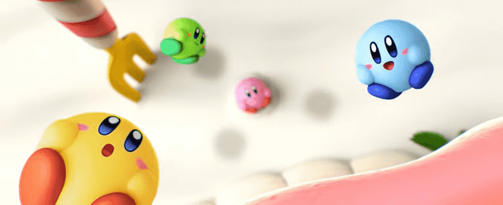 Kirby's Dream Buffet est un jeu de fête de style Fall Guys qui arrive sur Switch