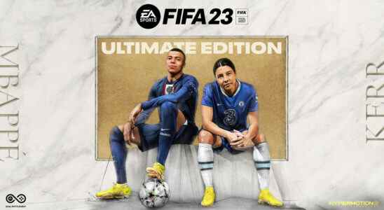 Kylian Mbappe et Sam Kerr sont sur la couverture de FIFA 23 Ultimate Edition