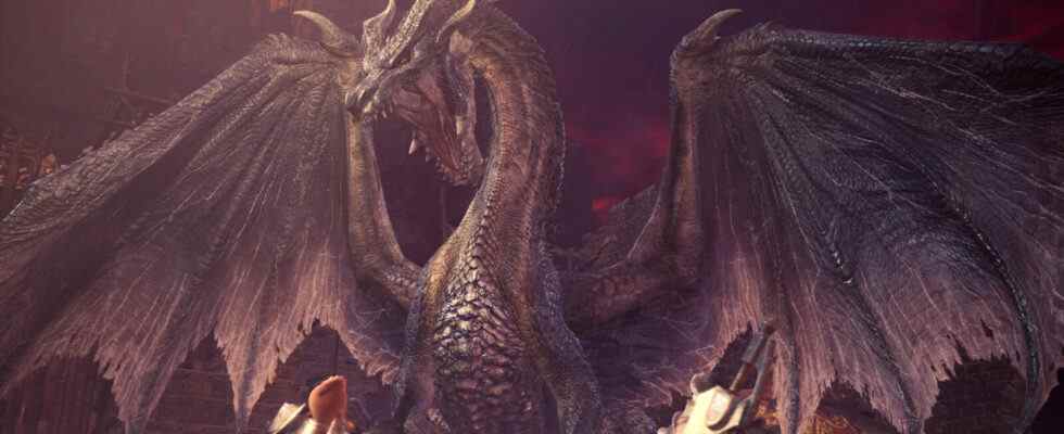 La dernière mise à jour de Monster Hunter World: Iceborne ajoutera un gros dragon, Fatalis