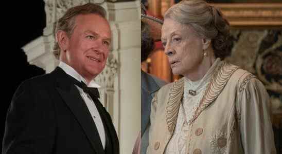 La douce conversation que Hugh Bonneville a eue avec Maggie Smith après avoir tourné sa dernière scène à Downton Abbey