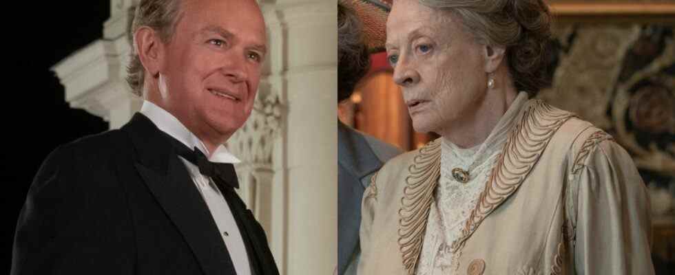 La douce conversation que Hugh Bonneville a eue avec Maggie Smith après avoir tourné sa dernière scène à Downton Abbey