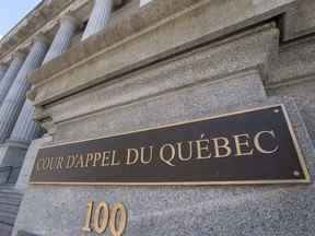 La Cour d'appel du Québec à Montréal.
