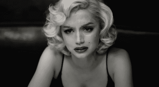 La vie de Marilyn Monroe n'est que faste et tragédie dans la première bande-annonce de Blonde de Netflix