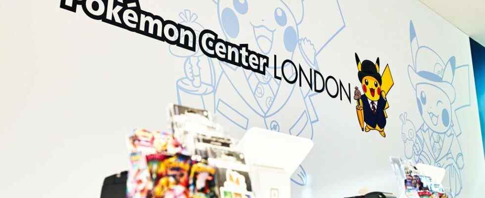 Le pop-up store Pokémon Center reviendra à Londres en août