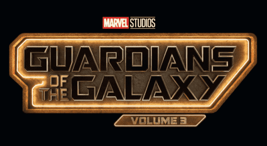 The logo for "Guardians of the Galaxy Vol. 3"