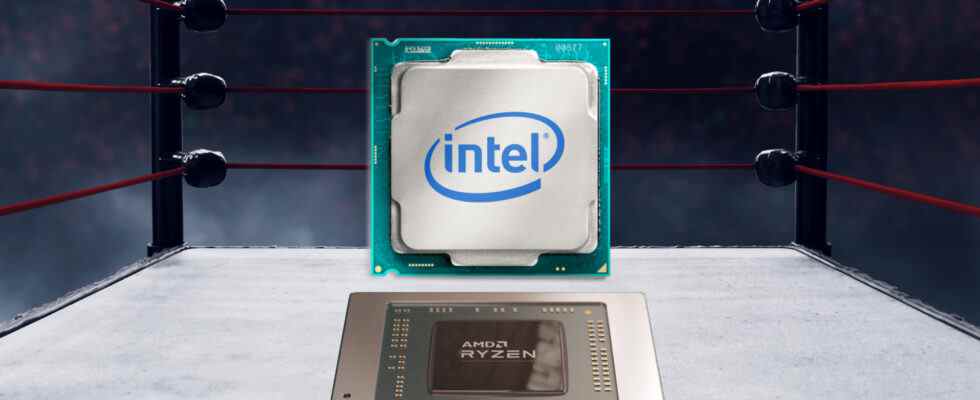 Les revenus du processeur AMD Ryzen sont battus par rapport à Intel de 12e génération