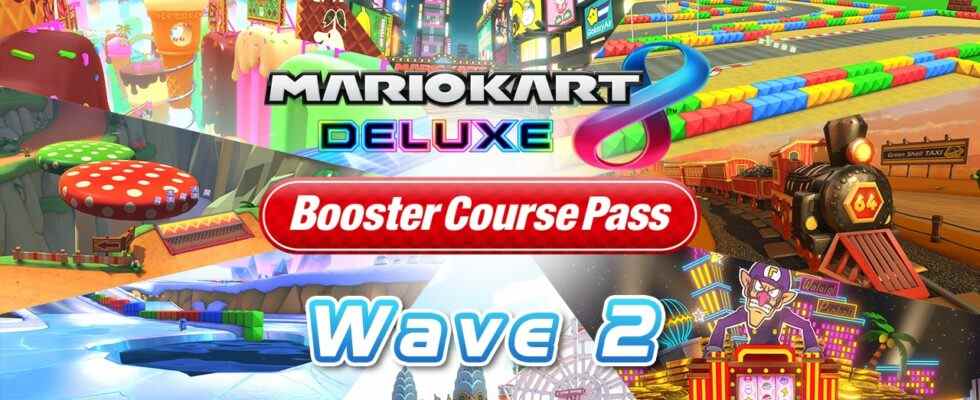 Mario Kart 8 Deluxe Booster Course Pass Wave 2 dérive sur Switch la semaine prochaine