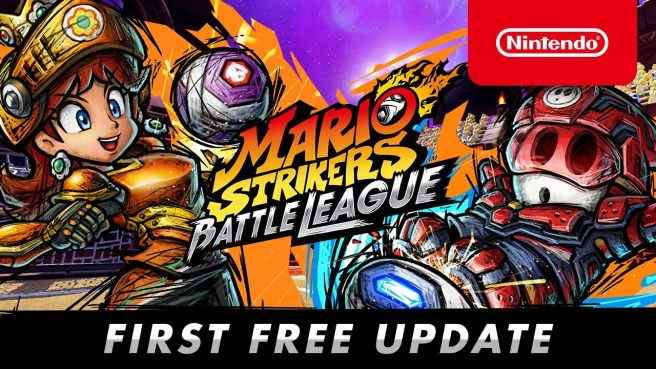 Mario Strikers: Battle League mise à jour 1.1.0