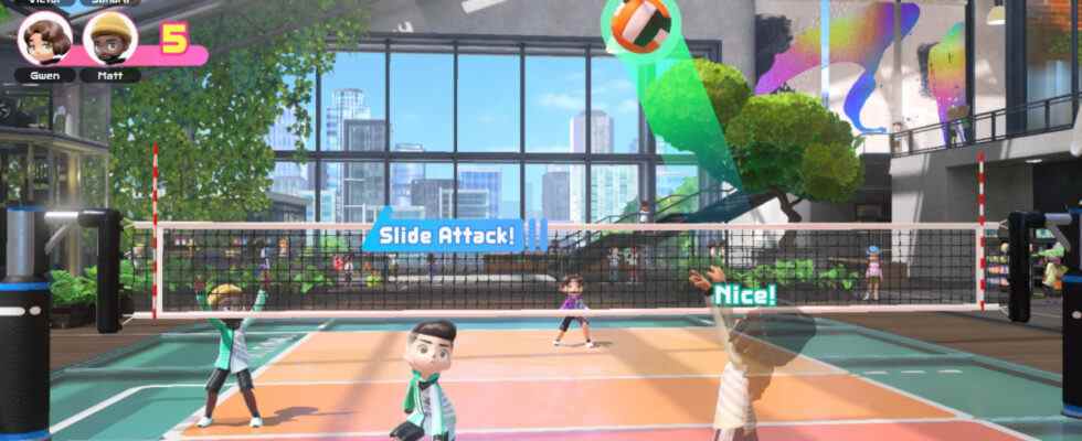 Mise à jour Nintendo Switch Sports pour ajouter la prise en charge de la sangle de jambe de football, de nouveaux mouvements de volley-ball et plus encore le 26 juillet