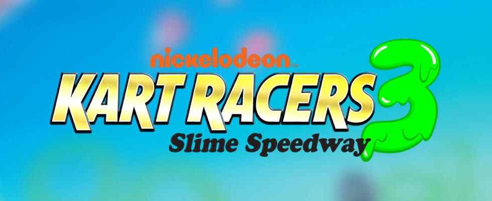 Nickelodeon Kart Racers 3 : Slime Speedway annoncé sur PS5, Xbox Series, PS4, Xbox One, Switch et PC