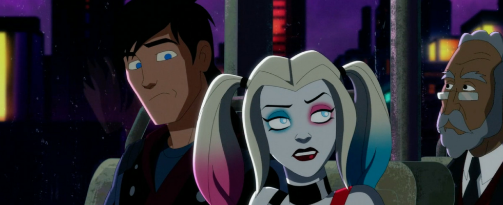 Nightwing raconte maussadement la nouvelle bande-annonce de Harley Quinn – et elle n'est pas là pour ça