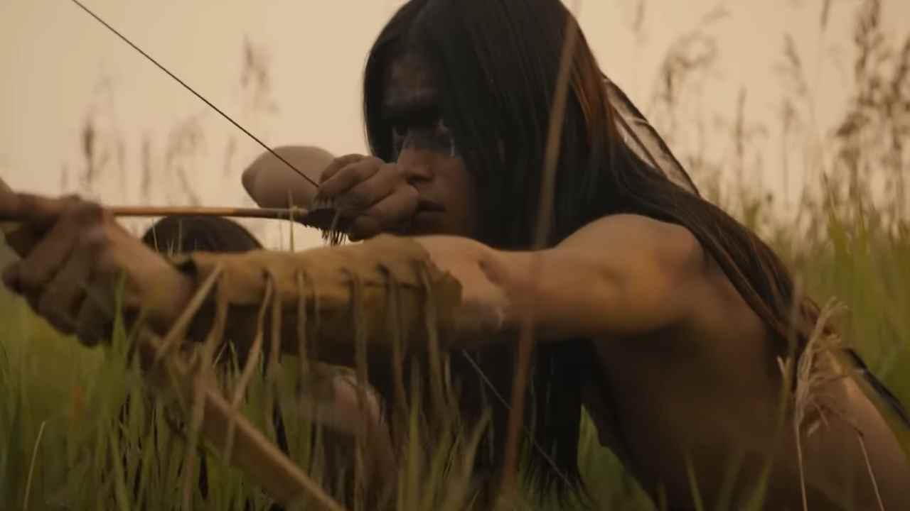 Guerrier de la Nation Comanche tenant un arc et une flèche dans Prey