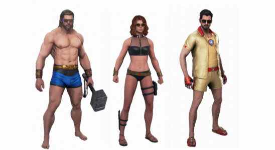 On dirait que Marvel's Avengers ajoute des skins de vêtements de plage
