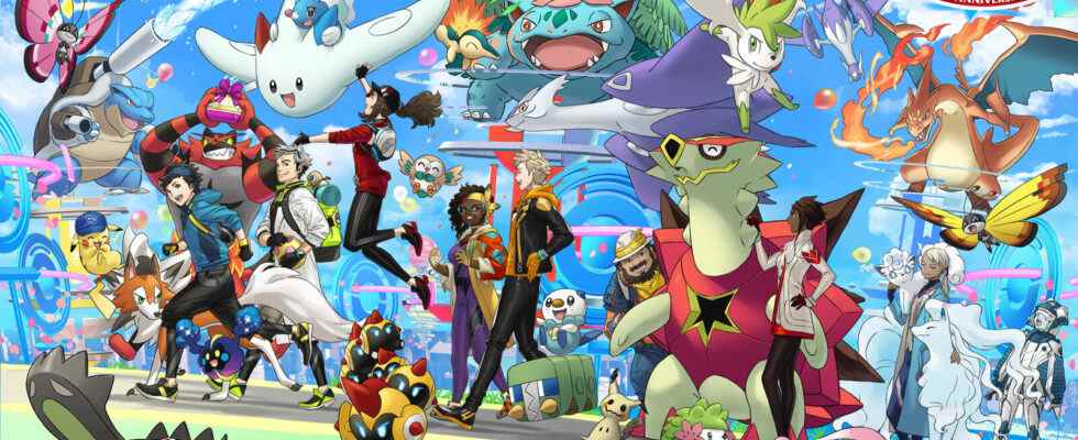 Pokémon Go célèbre son sixième anniversaire avec des taquineries pour l'année à venir