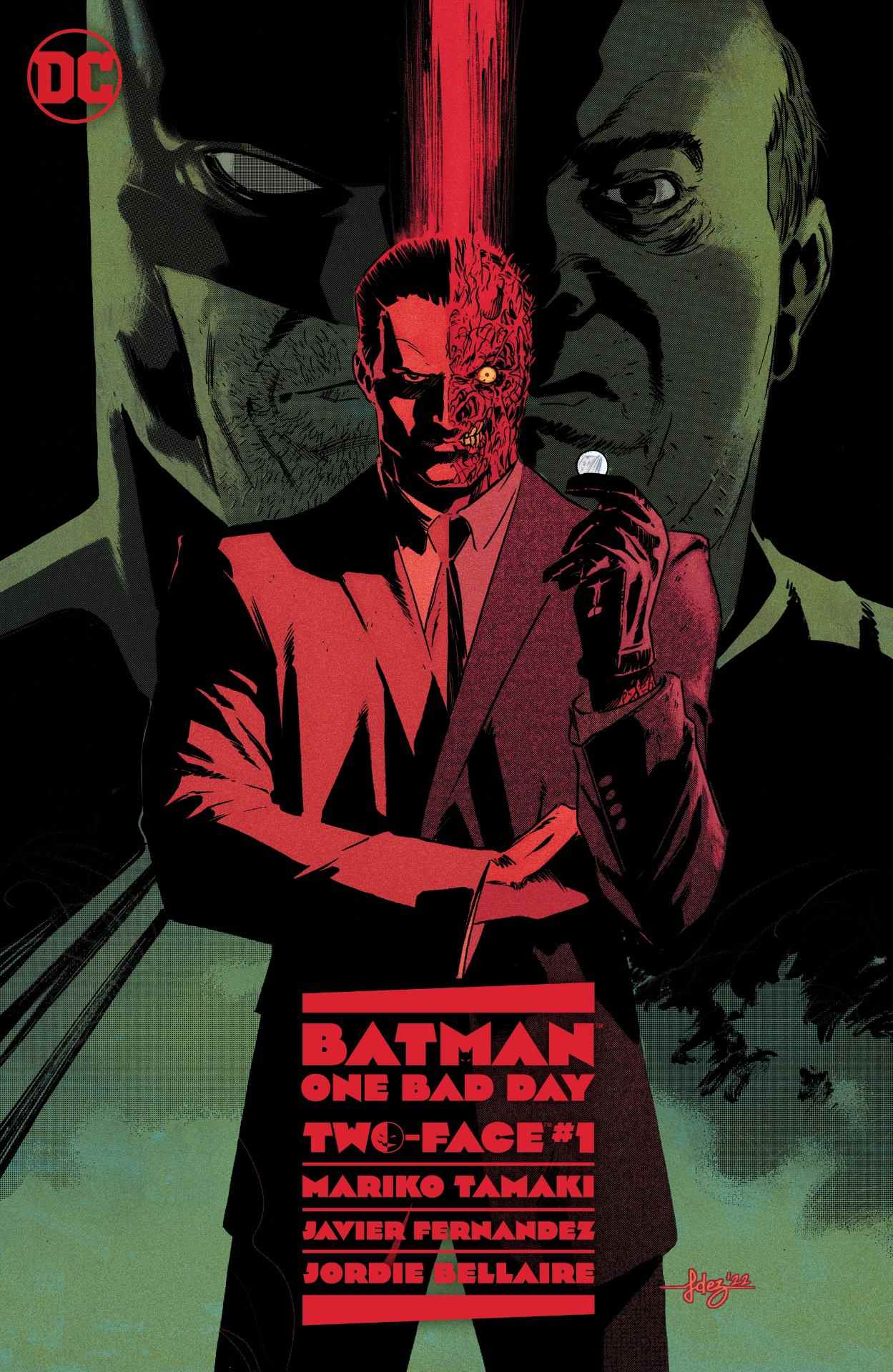 Couverture Batman - One Bad Day: Two-Face #1