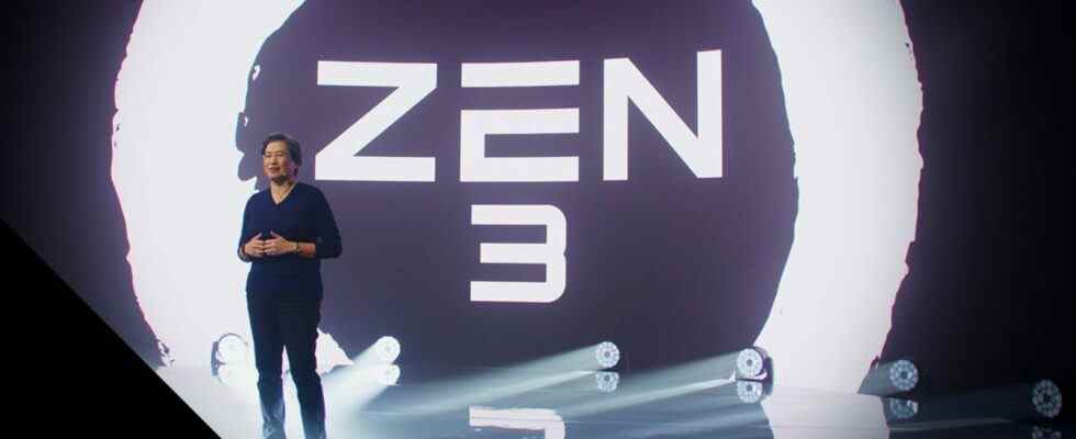 Regardez les processeurs Zen 3 et Ryzen d'AMD révélés ici