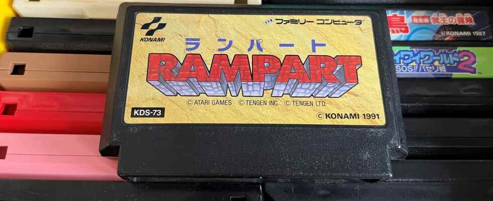Rempart sur Famicom est une étrange tournure sur la formule