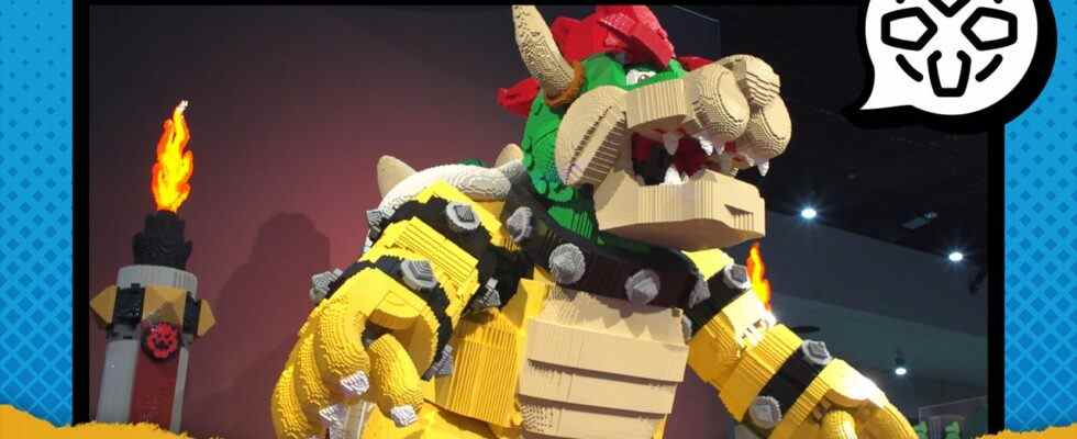 SDCC exclusif LEGO Bowser pèse 4 tonnes - Comic-Con 2022