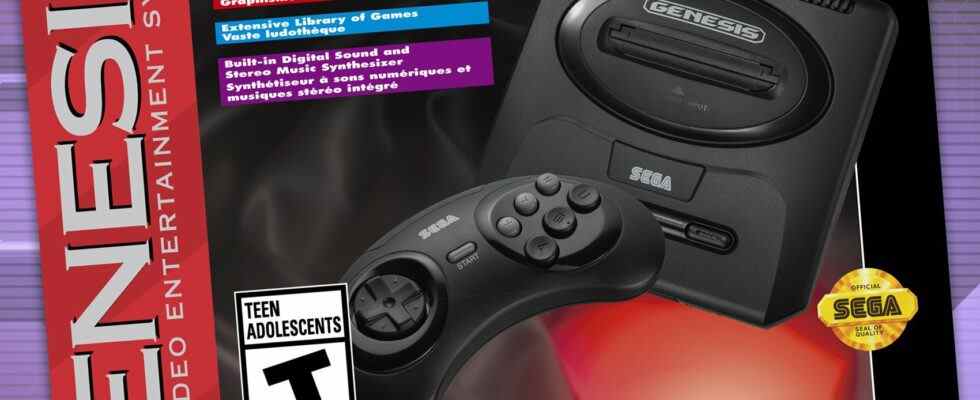 SEGA Genesis Mini 2 sort le 27 octobre en Amérique du Nord