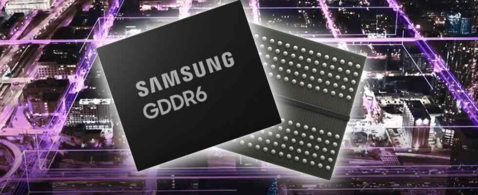 Samsung conçoit la mémoire GDDR6 la plus rapide au monde pour les GPU de nouvelle génération