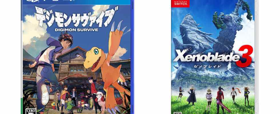 Sorties de jeux japonais de cette semaine : Xenoblade Chronicles 3, Digimon Survive, plus