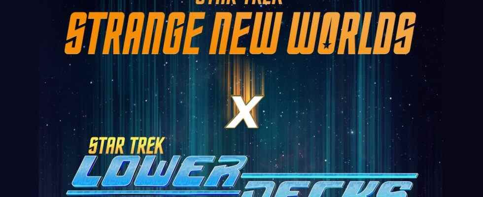 Star Trek : Strange New Worlds x Lower Decks Crossover dévoilé