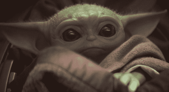 Baby Yoda in Star Wars: The Mandalorian