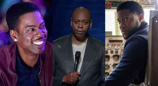 Chris Rock in Top Five, Dave Chappelle and Kevin Hart on Netflix.