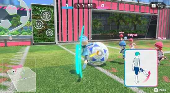 Switch Sports ajoute de nouvelles fonctionnalités de football et de volleyball la semaine prochaine