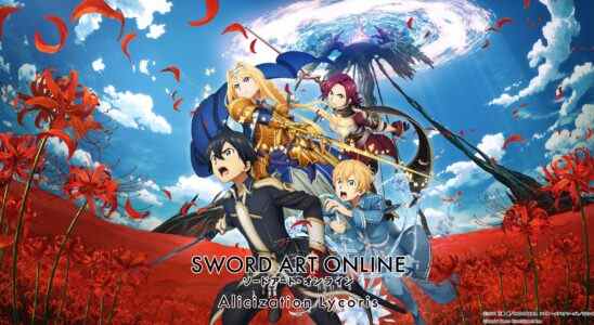 Sword Art Online : Alicization Lycoris arrive sur Switch