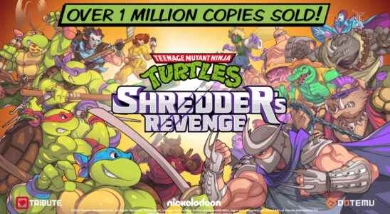 Teenage Mutant Ninja Turtles: Shredder's Revenge a vendu plus d'un million d'unités la première semaine