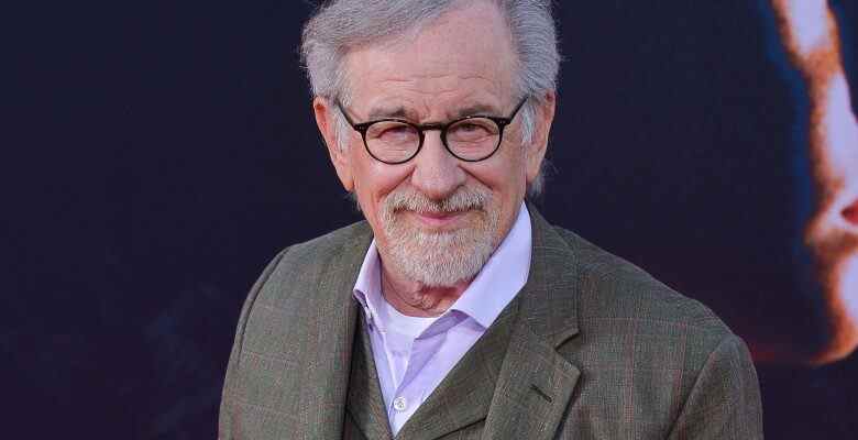 HOLLYWOOD, LOS ANGELES, CALIFORNIA, USA - APRIL 21: American film director Steven Spielberg arrives at the 2022 TCM Classic Film Festival Opening Night 40th Anniversary Screening Of 'E.T. The Extra-Terrestrial' held at the TCL Chinese Theatre IMAX on April 21, 2022 in Hollywood, Los Angeles, California, United States. (Photo by Image Press Agency/Sipa USA)(Sipa via AP Images)