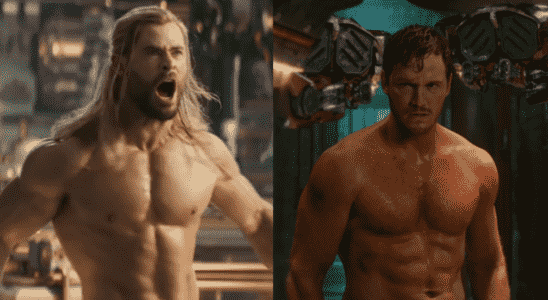 Thor: Chris Hemsworth et Chris Pratt de Love And Thunder partagent des photos torse nu à deux heures d'intervalle