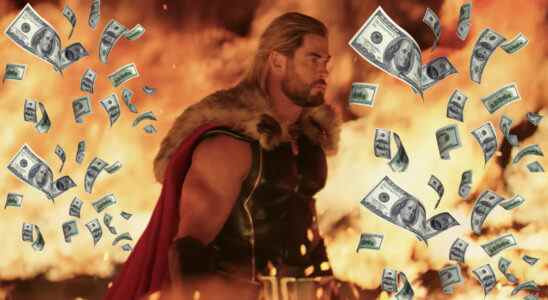 Thor: Love And Thunder en tête du box-office avec 143 millions de dollars, prouve que le MCU est maudit par son propre succès