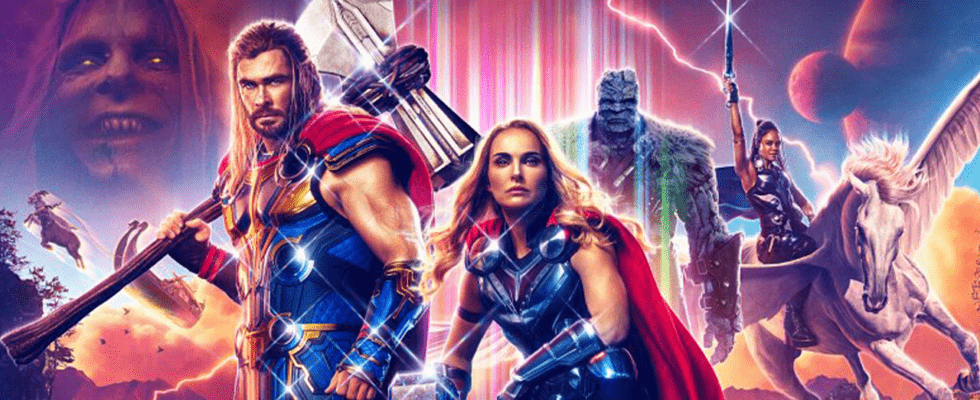 Thor: Love and Thunder continue son règne au box-office du week-end national malgré une baisse de 68%