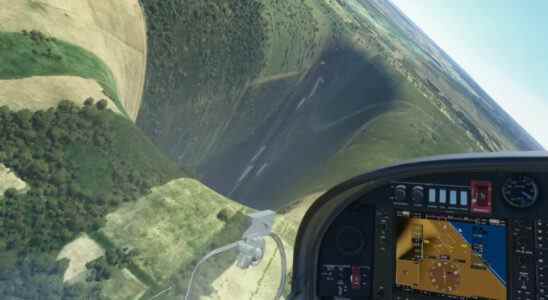Un abîme parfaitement normal est apparu dans Microsoft Flight Sim