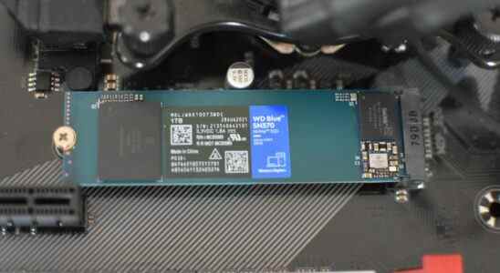 Vous pouvez toujours obtenir l'excellent SSD WD Blue SN570 à bas prix le Prime Day