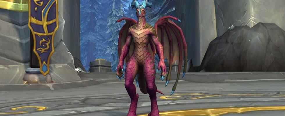 World of Warcraft: Dragonflight abandonne le langage genré du créateur du personnage